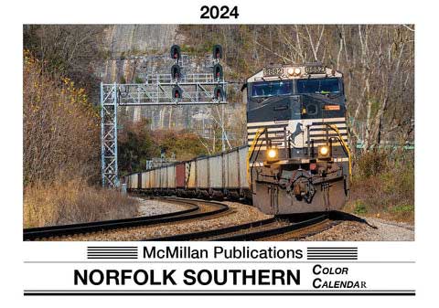 McMillan Publishing NS24 2024 Norfolk Southern Color Calendar