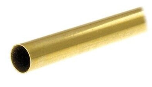 K&S 139 1/2" x 12" Single Round Brass Tube Sold By Piece