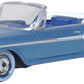 Oxford Diecast 87CI61006 HO Jewel Blue & White 1961 Chevrolet Impala Car