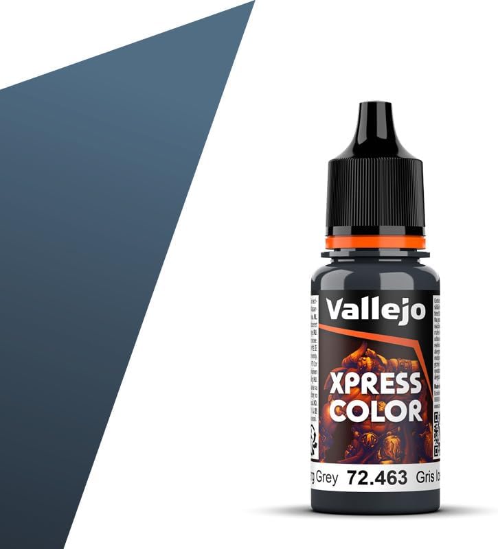 Vallejo Paint 72463 Iceberg Grey Xpress Color Acrylic Paint - 18 ml. Bottle