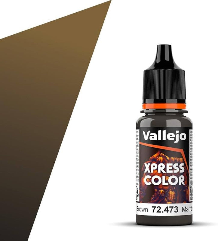Vallejo Paint 72473 Battledress Brown Xpress Color Acrylic Paint - 18 ml. Bottle