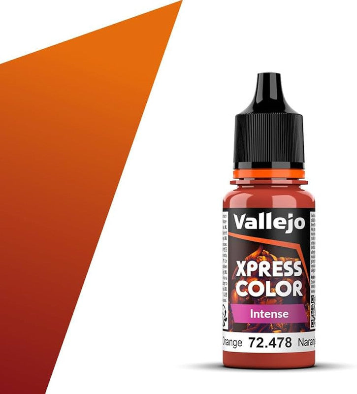 Vallejo Paint 72478 Phoenix Orange Xpress Color Acrylic Paint - 18 ml. Bottle