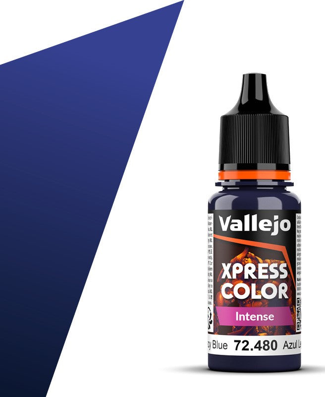 Vallejo Paint 72480 Legacy Blue Xpress Color Acrylic Paint - 18 ml. Bottle