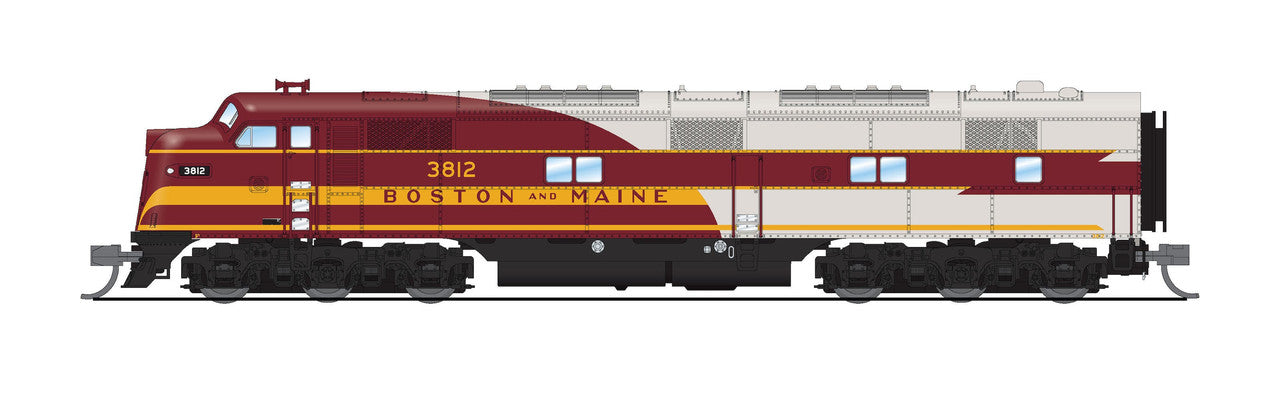 Broadway Limited 8791 N BM EMD E7A Diesel Locomotive No-Sound/DCC-Ready #3815