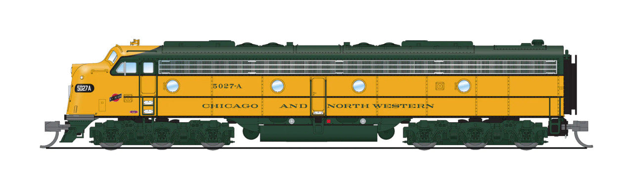 Broadway Limited 8846 N Chicago & Northwestern EMD E8A Diesel Locomotive #5027A