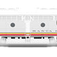 Broadway Limited 8811 N ATSF EMD E8A Diesel Locomotive Sound/DC/DCC #83L