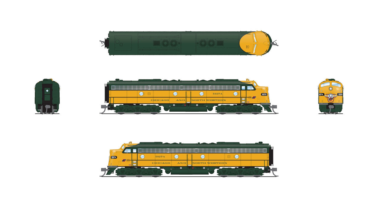 Broadway Limited 8819 N C&NW EMD E8A Diesel Locomotive Sound/DC/DCC #5030B