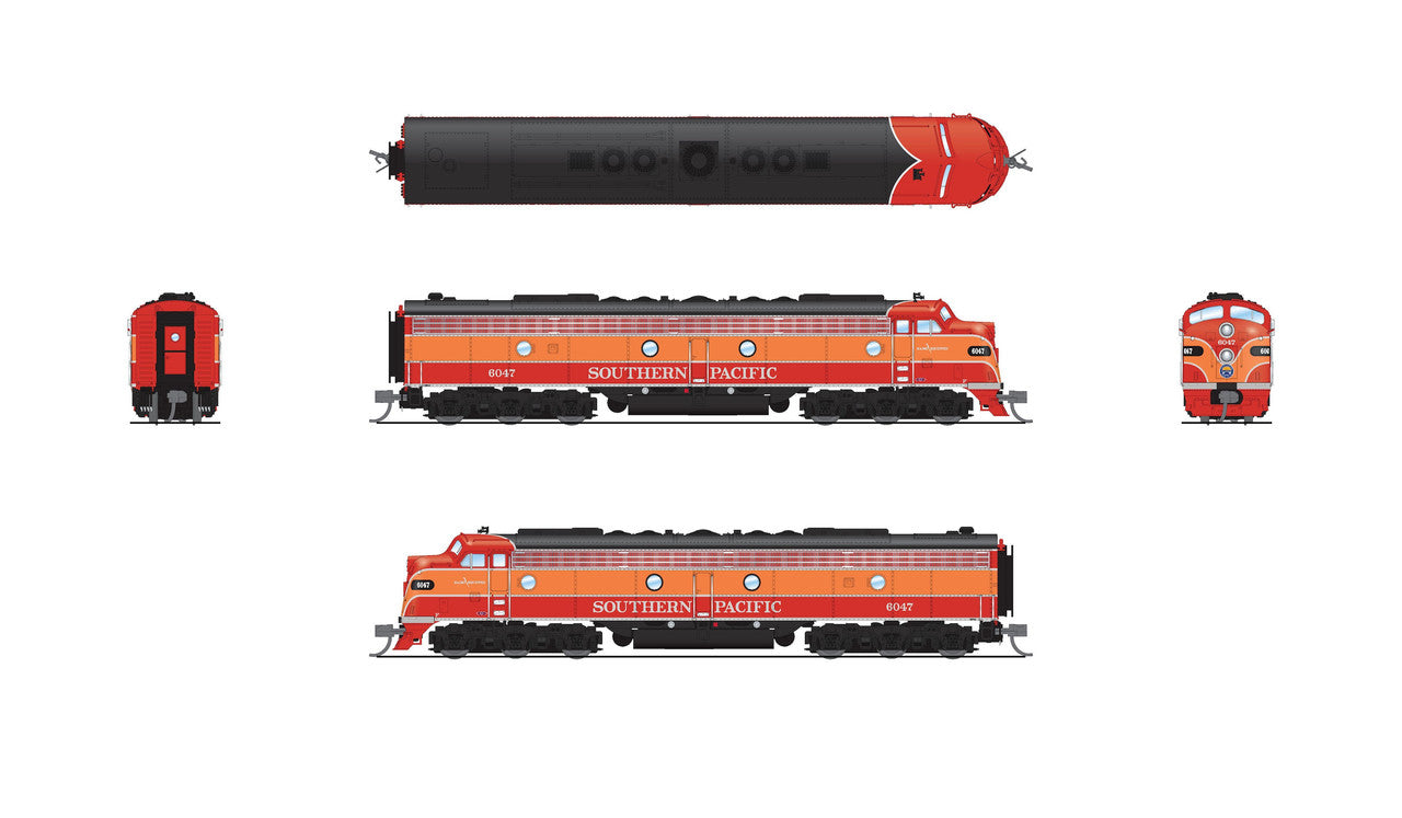 Broadway Limited 8824 N SP EMD E9A Diesel Locomotive Paragon4 Sound/DC/DCC #6047