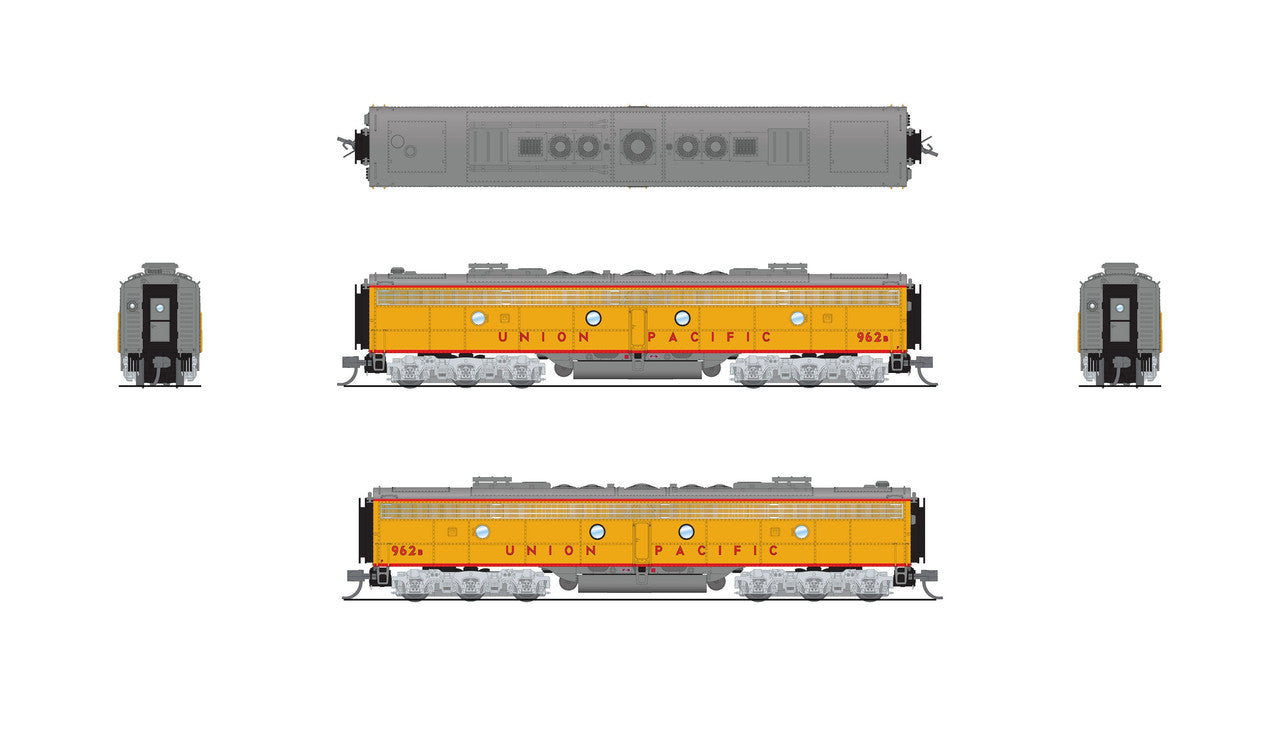 Broadway Limited 8826 N UP EMD E9 A/B Diesel Locomotive A Sound/DC/DCC #954/96B