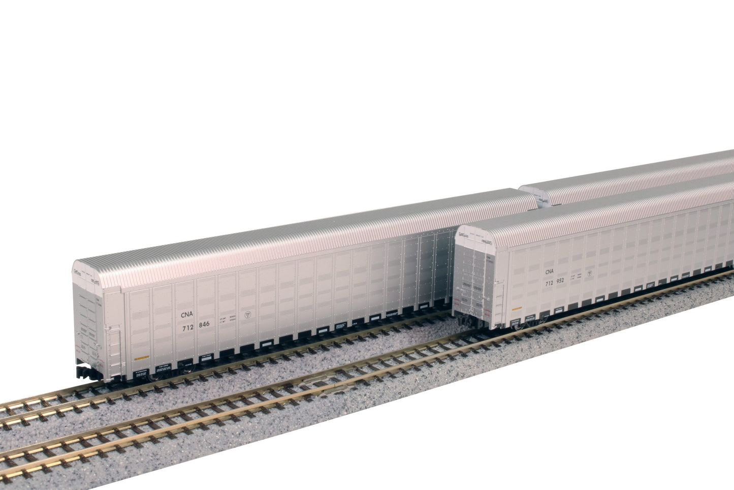 Kato 106-5510 N Canadian Pacific Aluminum Autorack (Set of 4) LN/Box