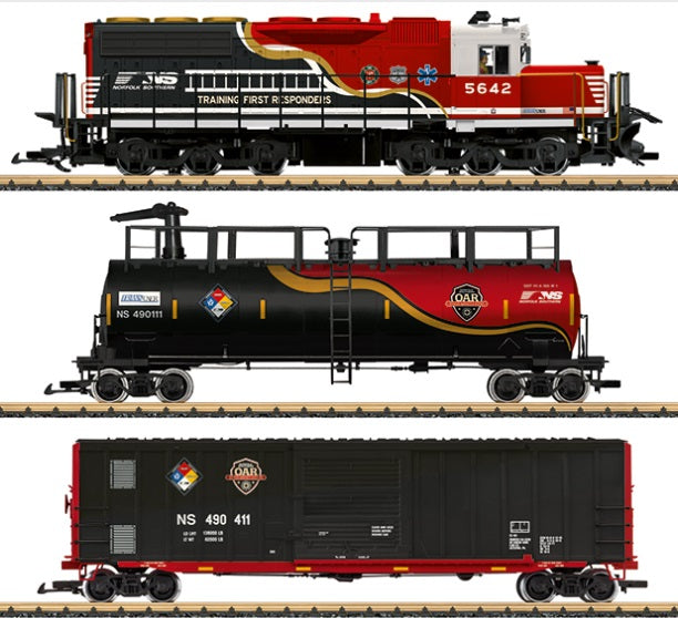 LGB 29911 American NS Rescue G Gauge Diesel Train Set