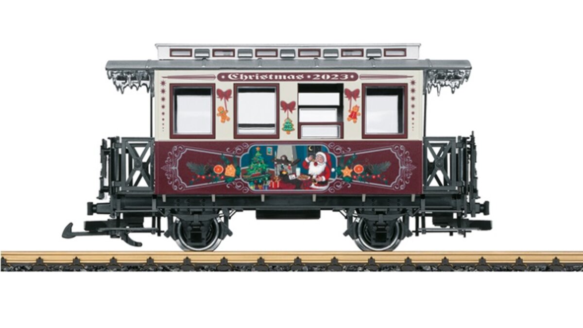 LGB 36023 G Scale 2023 Christmas Car (Metal Wheels)