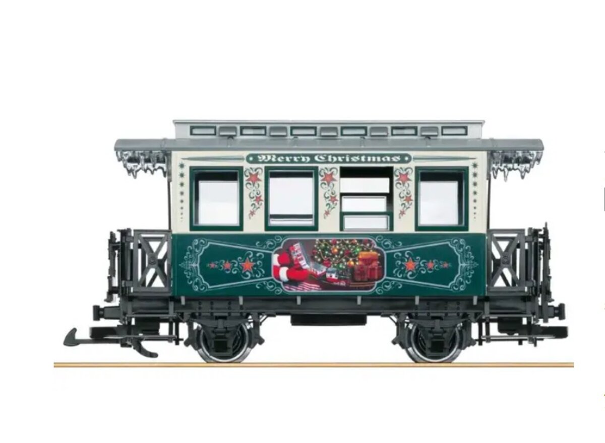LGB 36923 G 2023 Christmas Car - USA w/ Metal Wheels