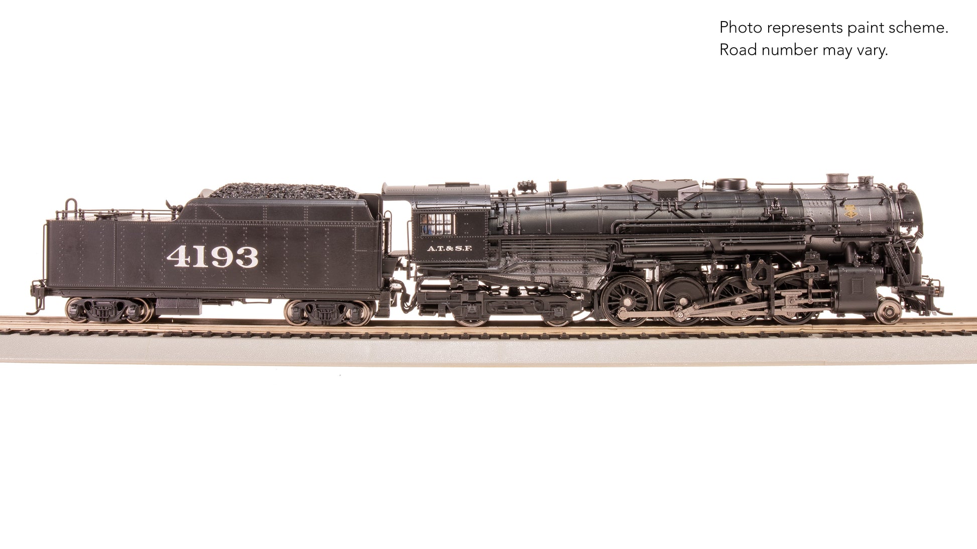 Broadway Limited 7845 HO ATSF T1a 2-8-4 Berkshire Steam Loco DCC Ready #4193