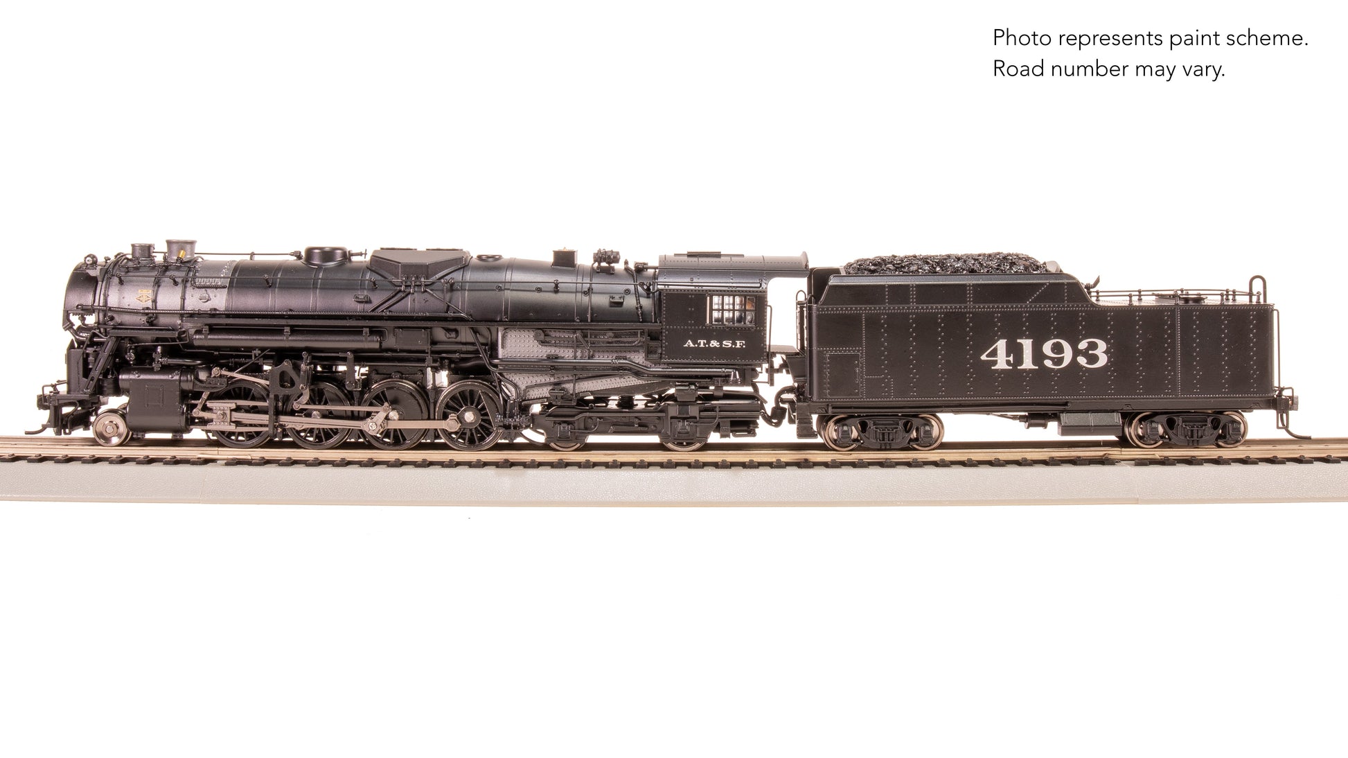 Broadway Limited 7845 HO ATSF T1a 2-8-4 Berkshire Steam Loco DCC Ready #4193