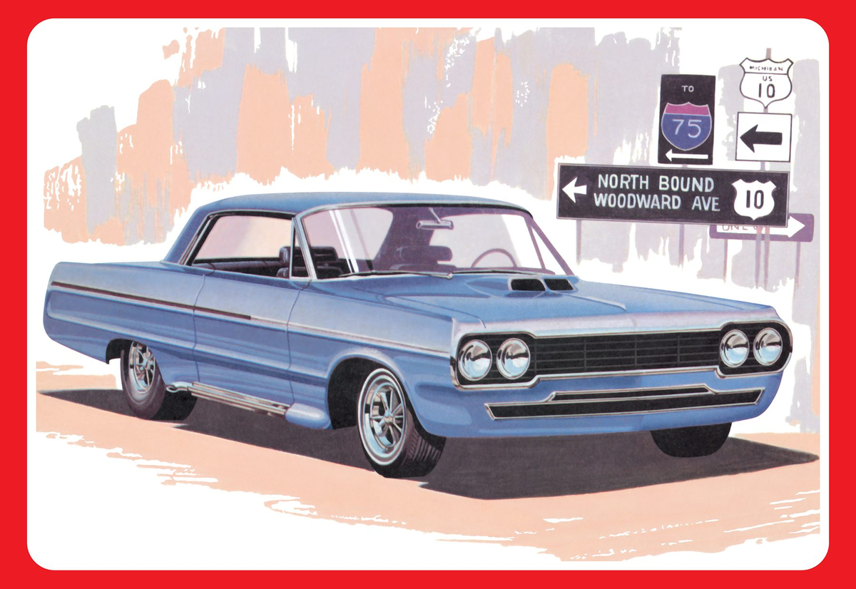 AMT 1396 1:25 1964 Chevrolet Impala 