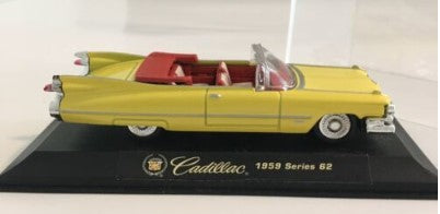 New-Ray 48736 1:43 City Cruiser Collection Yellow 1959 Cadillac Series 62
