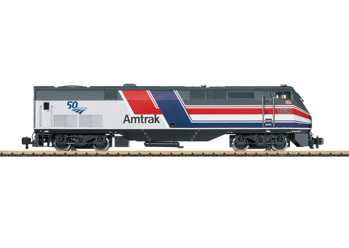 LGB 20493 G Amtrak Phase III 50th Anniversary P42 Diesel Locomotive