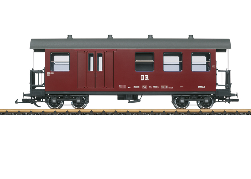 LGB 37712 G DR Era IV Baggage Car