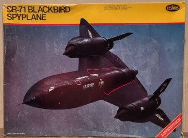 Testors 584 1:48 SR-71 Blackbird Spyplane Military Aircraft Plane Model Kit