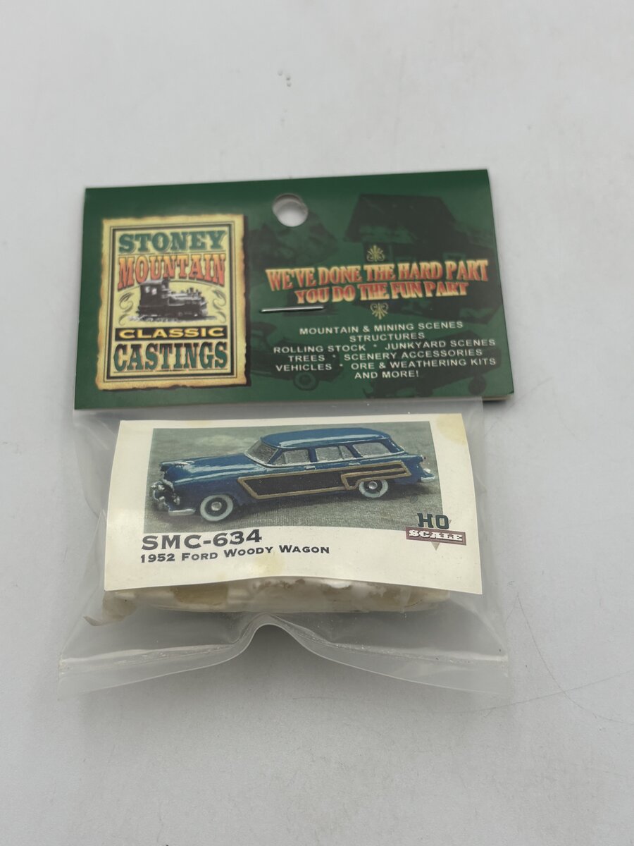 Stoney Mountain SMC-634 HO Classic Castings 52 Ford Woody Wagon Resin Kit
