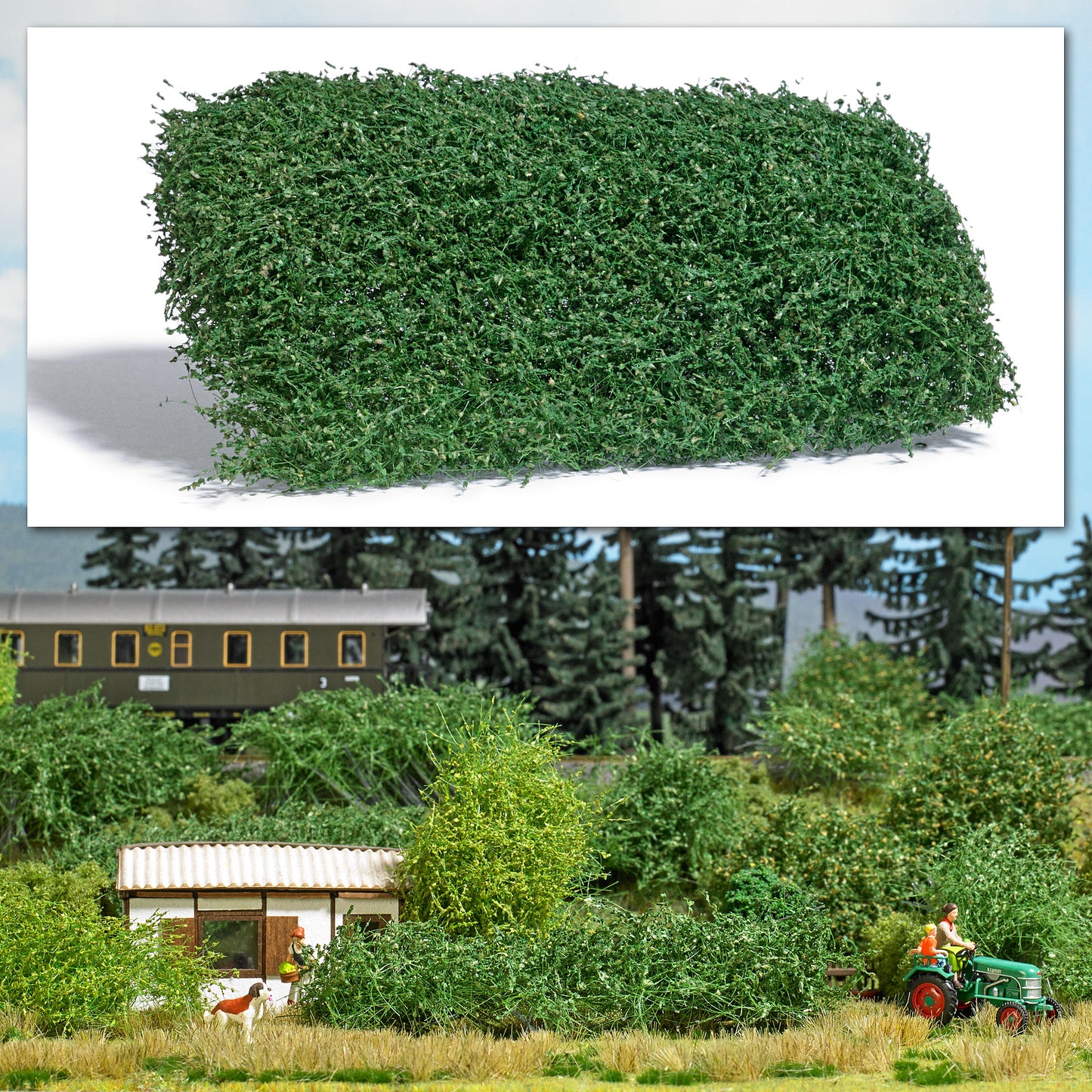 Busch 3598 HO/N/TT Summer Shrub Mat