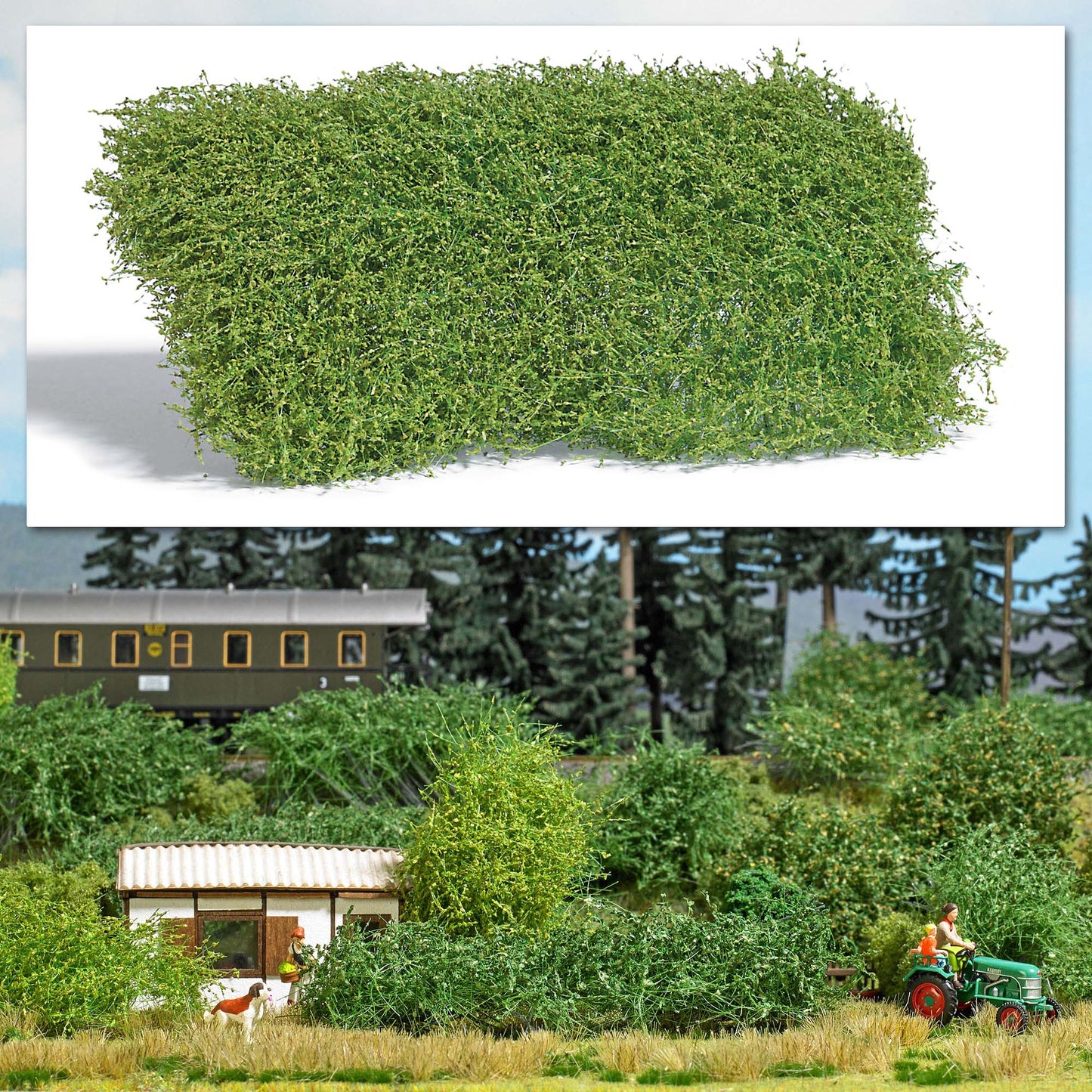 Busch 3596 HO/N/TT Spring Shrub Mat
