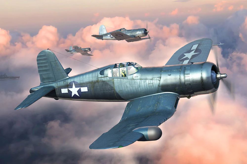 Hobby Boss 81788 1/48 F4U1A/2 Corsair Fighter (2 in 1)
