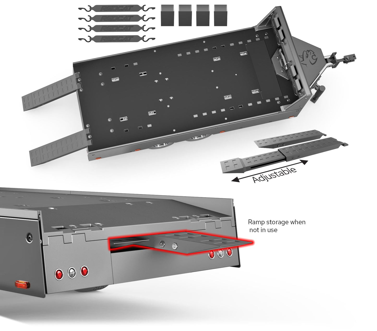 Redcat Racing RER21925 1:10 Custom Trailer