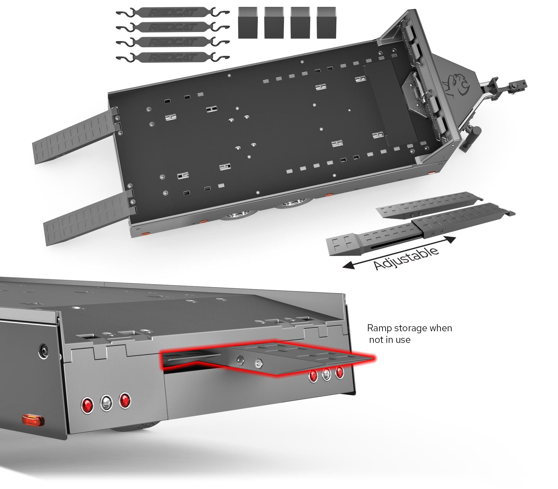 Redcat Racing RER21925 1:10 Custom Trailer