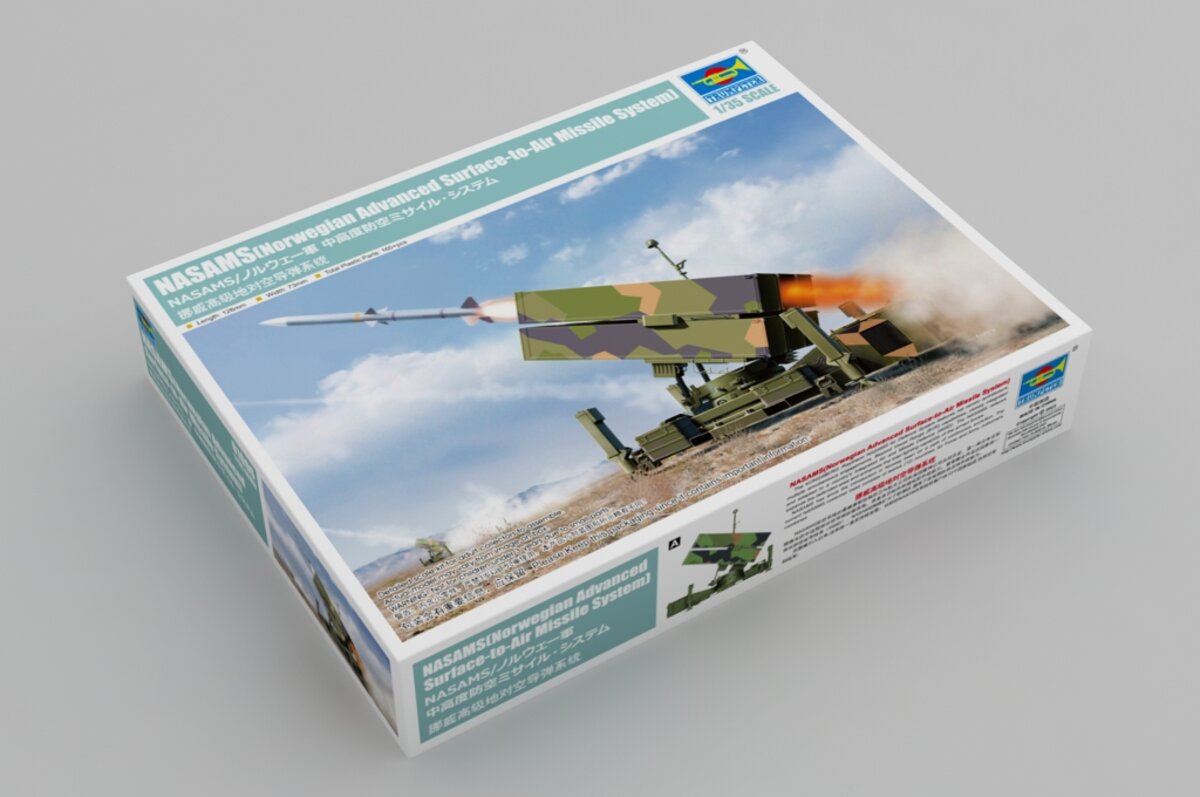Trumpeter 01096 1:35 Norwegian Advanced Surface-to-Air Missile System Kit