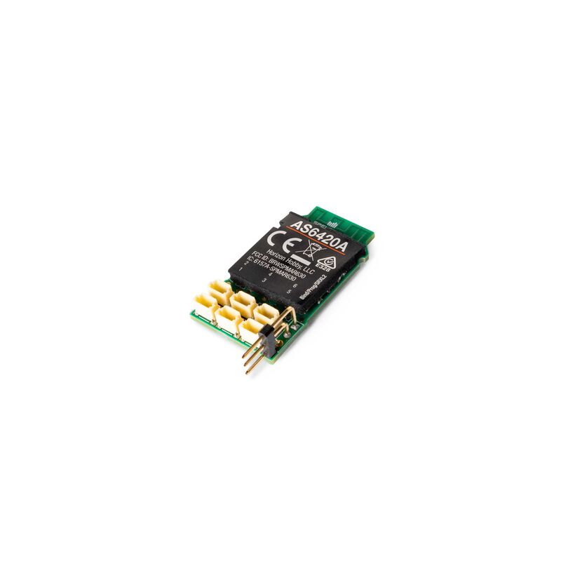 Spektrum AS6420AA Apprentice STOL DSMX/SLT 6-Channel Rx AS3X/SAFE