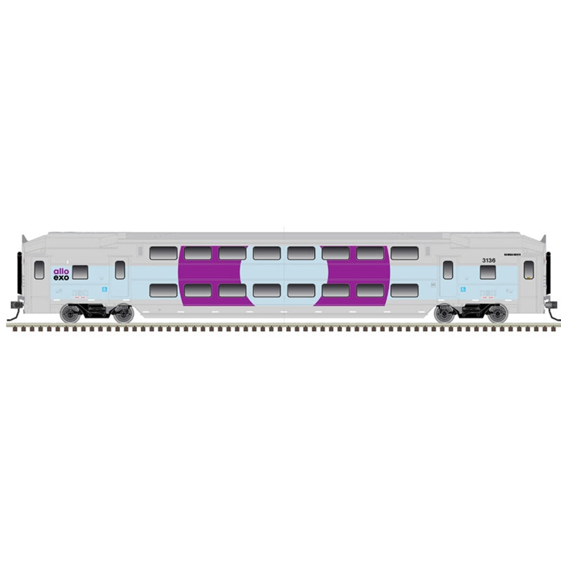 Atlas 20007392 HO EXO [Salmon] Master Multi-Level Trailer #3114