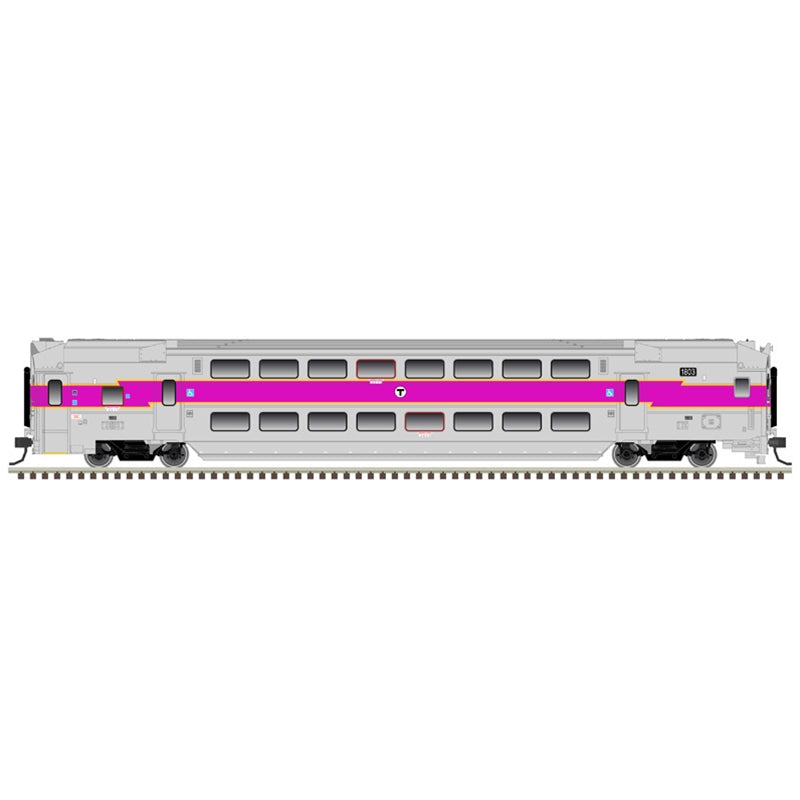 Atlas 50006624 N MBTA Multi-Level Commuter Cab Car #1803