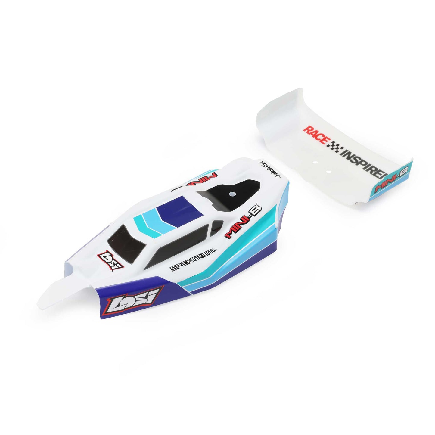 Losi LOS210025 Mini-B, BL Blue Body & Wing
