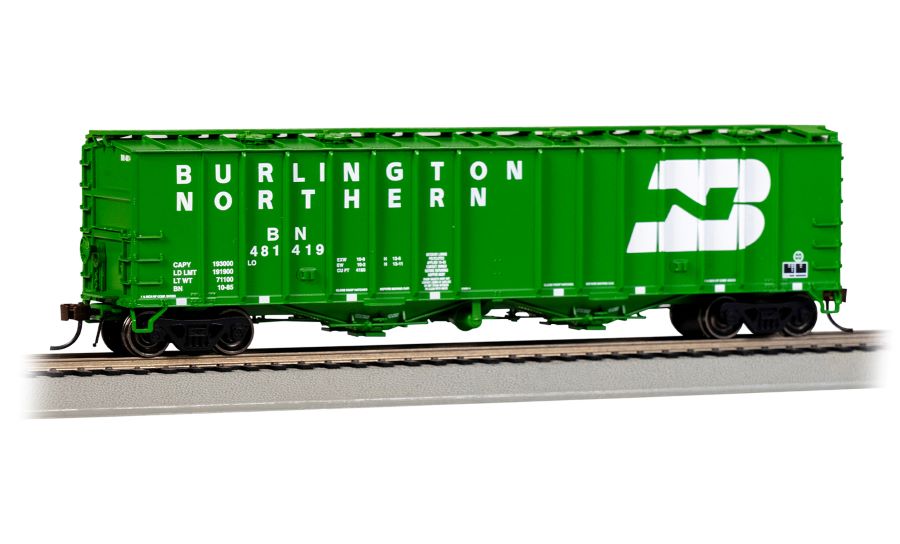Bachmann 70616 HO Burlington Northern GATX 4180 Airslide Hopper Car #481419
