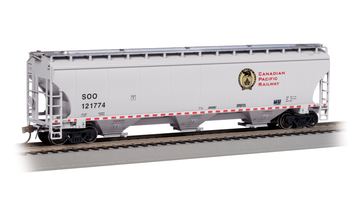 Bachmann 70633 HO Canadian Pacific Trinity 5161 3-Bay Hopper #121774