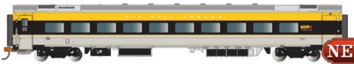 Bachmann 74556 N Via Rail Canada Siemens Venture Coach Car #2801