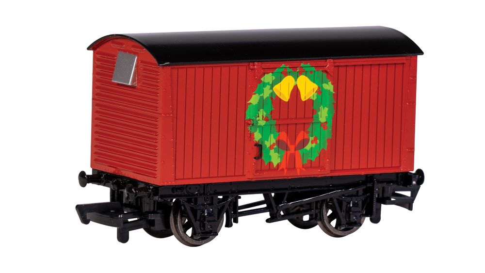 Bachmann 77415 HO Thomas & Friends Christmas Wreath 12 Ton Van
