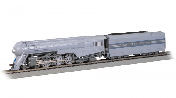 Bachmann 56601 HO NYC Dreyfuss Streamlined Hudson Steam Locomotive #5445