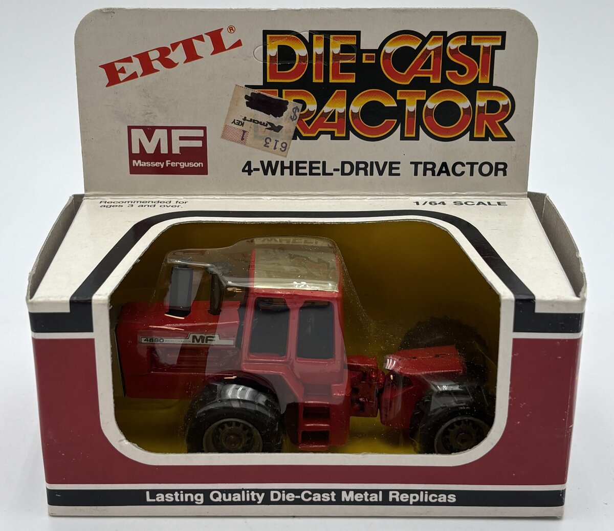 Ertl 1727 1:64 Massey Ferguson 4-Wheel Drive Tractor