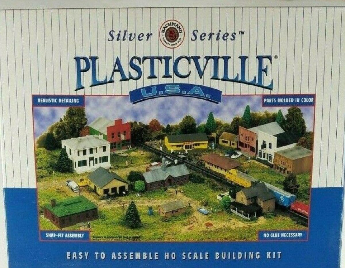 Bachmann 45534 HO Silver Series Plasticville Pink Lady Boutique Building Kit