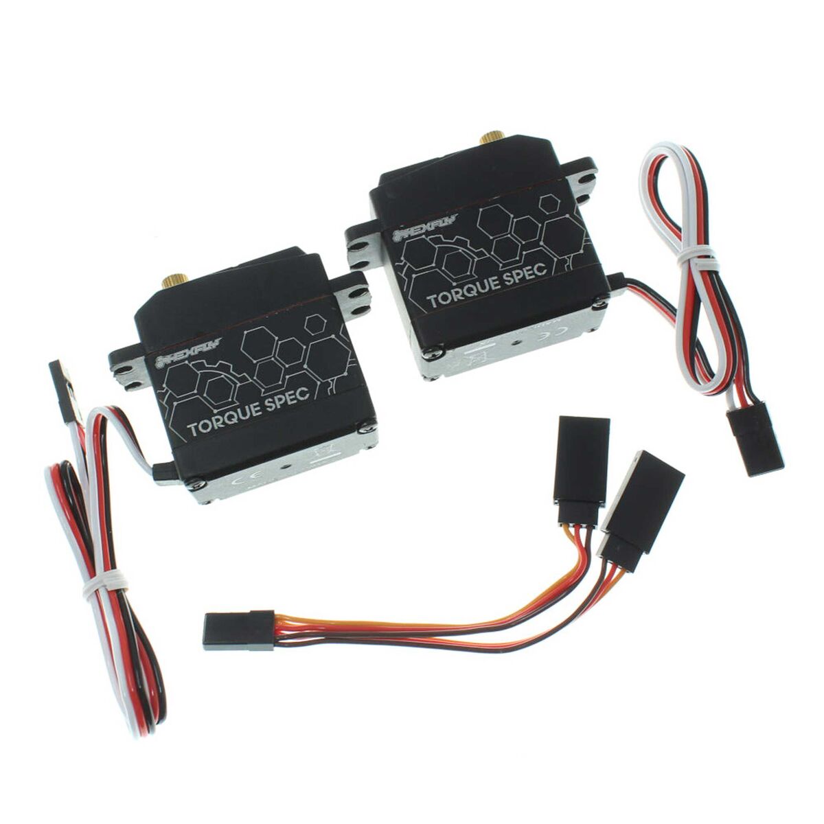 Redcat Racing 23393 Hexfly Torque Spec Servo with Y-Harness (Pack of 2)