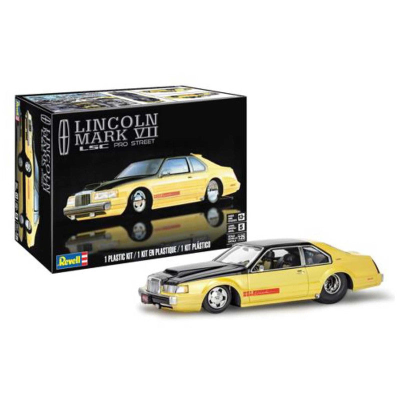 Revell 14537 1:25 Lincoln Mark VII LSC Pro Street Plastic Model Kit