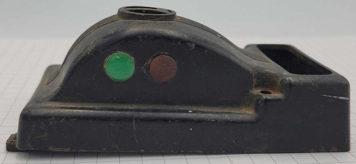 Lionel 1121-73 O Gauge Turnout Switch Motor Housing Cover w/ Plastic Flat Lens
