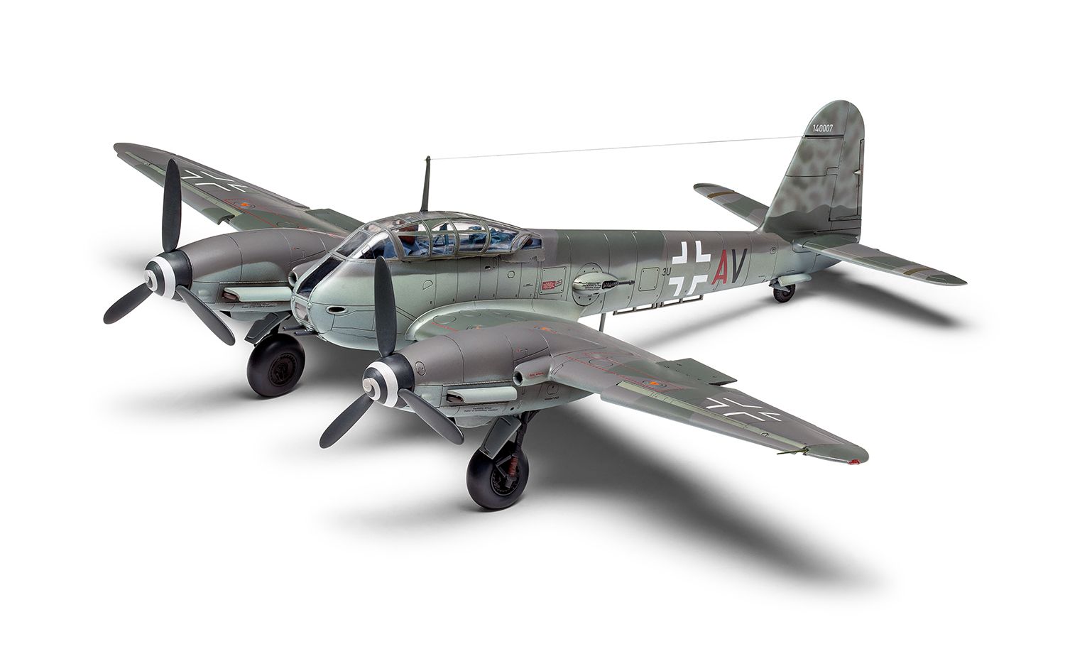 Airfix Products A04066 1:72 Messerschmitt Me410A-1/U2 & U4 Aircraft Plastic Kit