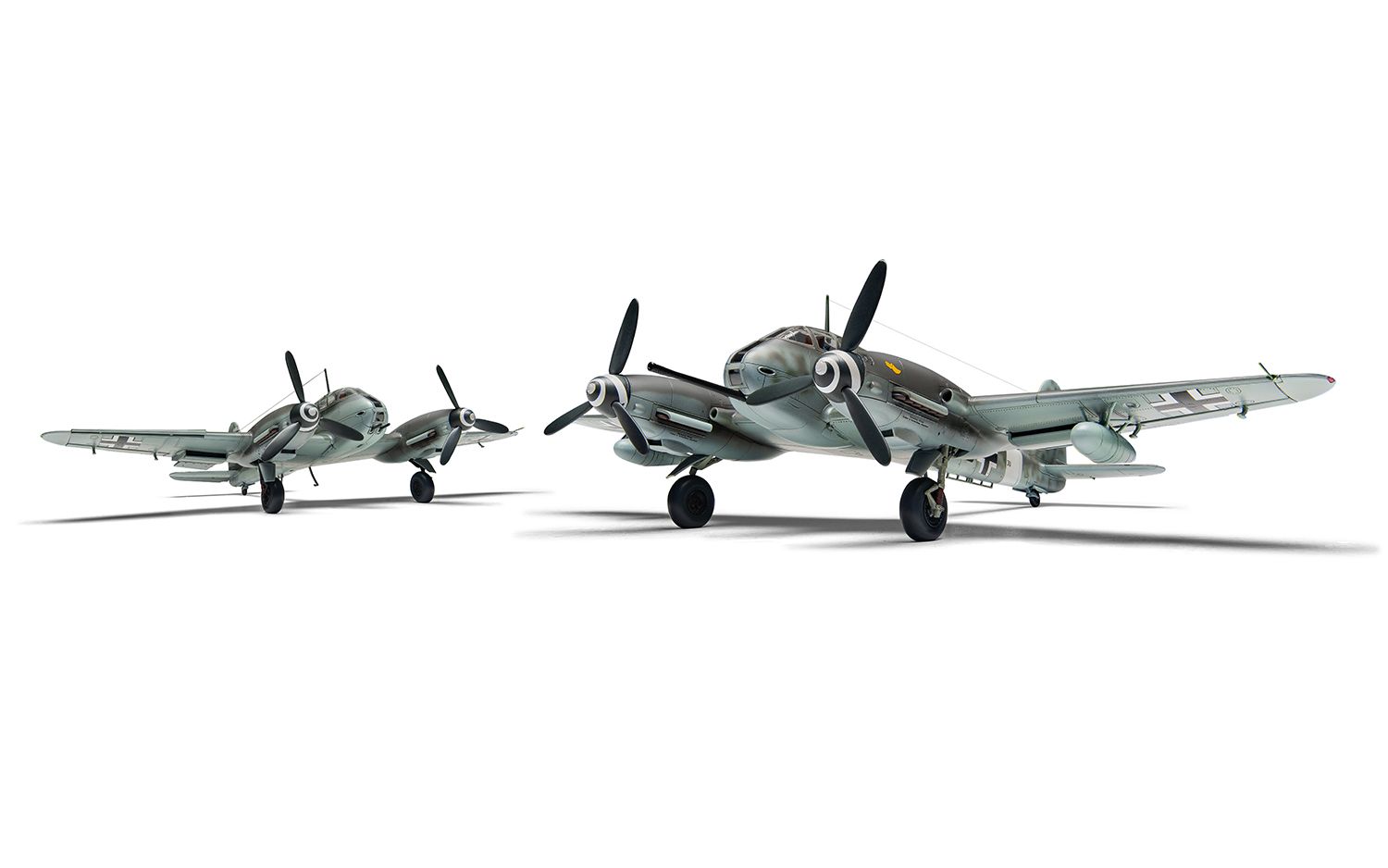 Airfix Products A04066 1:72 Messerschmitt Me410A-1/U2 & U4 Aircraft Plastic Kit