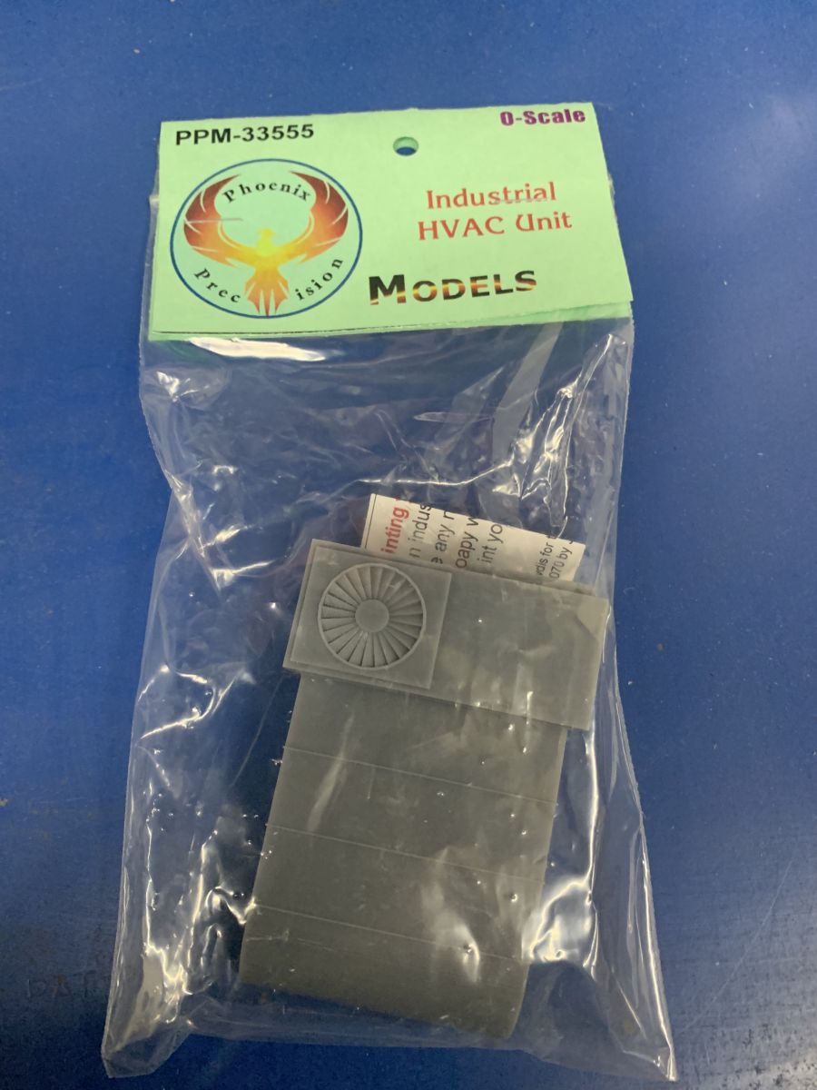 Phoenix Precision Models 33555 O Unpainted Industrial HVAC Unit Kit