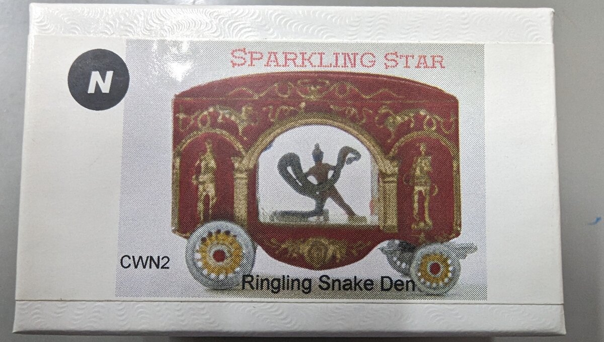 Sparkling Star Models CWN2 N Scale Ringling Snake Den Model Kit