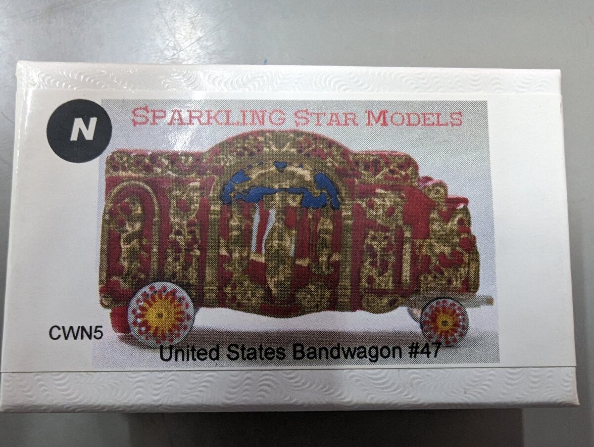 Sparkling Star Models CWN5 N Scale U.S. Bandwagon Model Kit